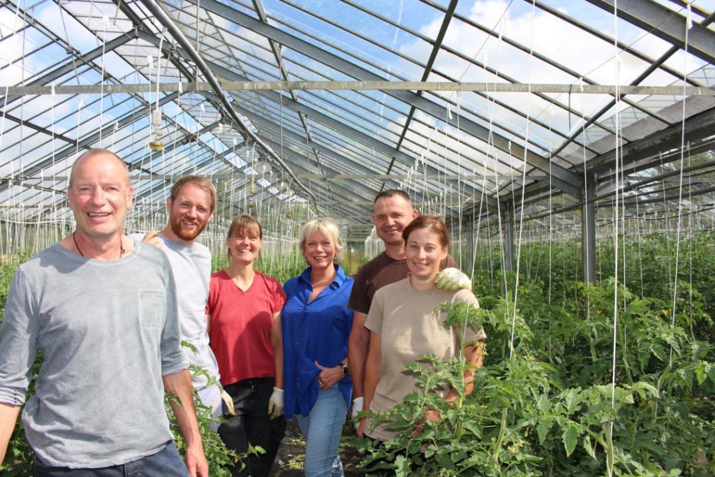 Gaertnerei_75 Familie Frenßen im Tomatengewächshaus